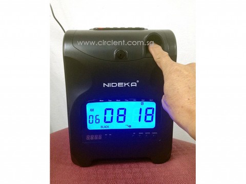 NU-82 Time Clock + fingerscan